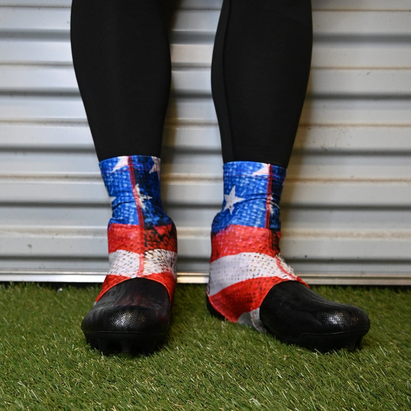 Load image into Gallery viewer, Old Glory Cleat Covers
