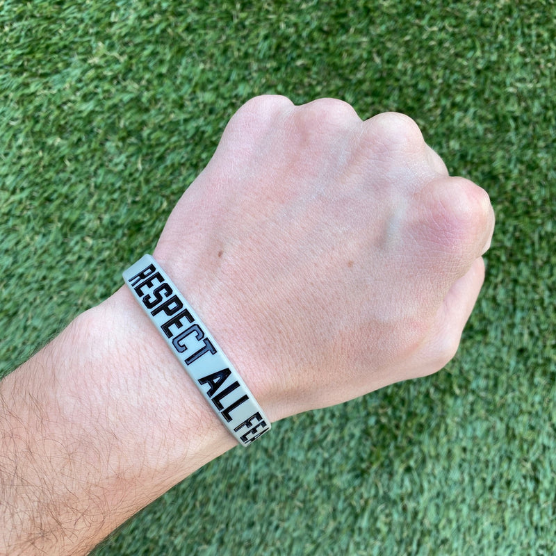 Load image into Gallery viewer, RESPECT ALL FEAR NONE Wristband
