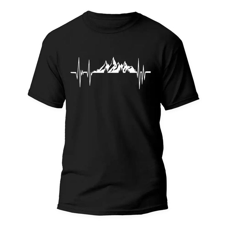 Load image into Gallery viewer, Mountains Heartbeats Unisex T-Shirt
