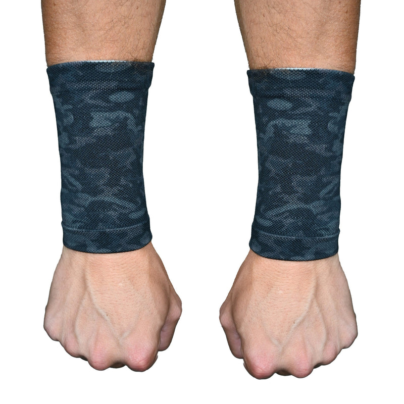 Load image into Gallery viewer, Blackout Camo Wrist Support Sleeves
