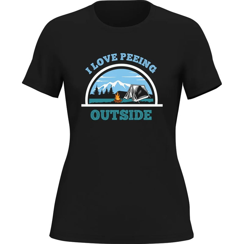 Load image into Gallery viewer, I Love Peeing Outside T-Shirt for Women
