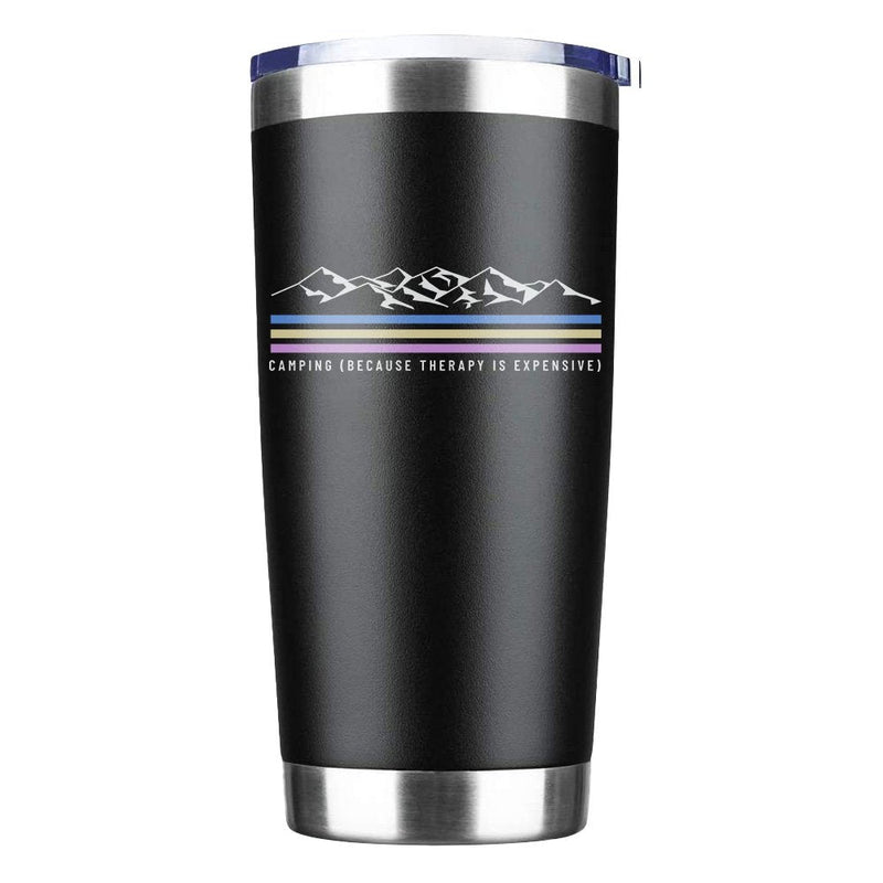 Load image into Gallery viewer, Camping Lines 20oz Insulated Vacuum Sealed Tumbler
