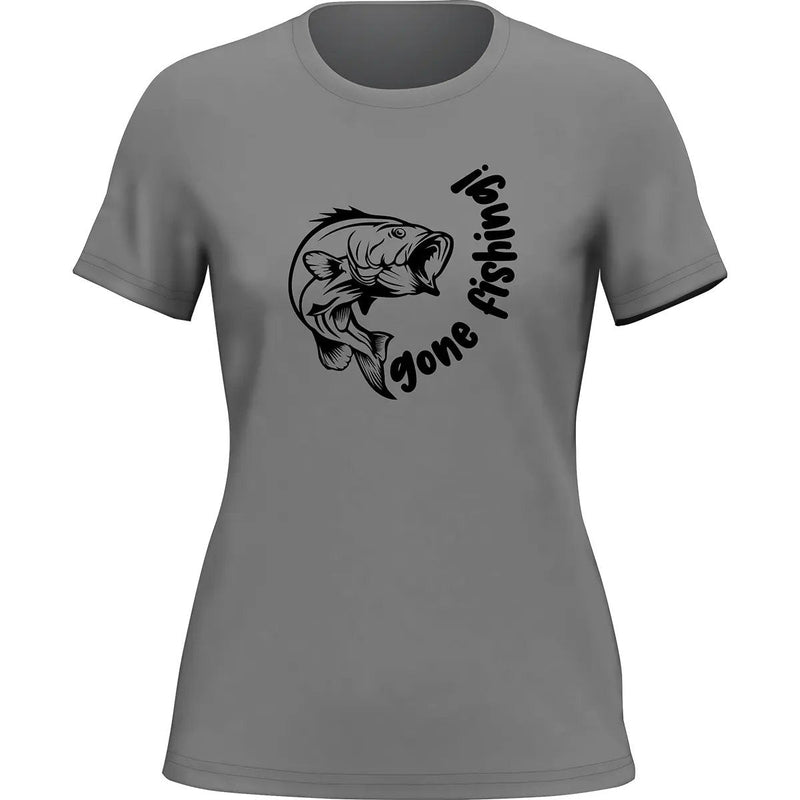 Load image into Gallery viewer, Gone Fishing v1 T-Shirt for Women
