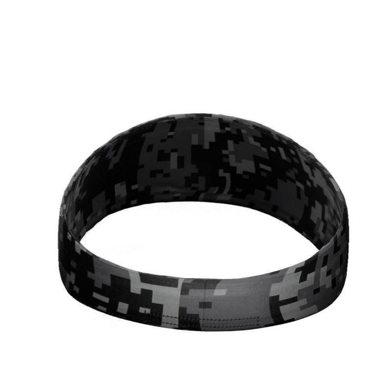 Load image into Gallery viewer, Black Digi Camo Headband
