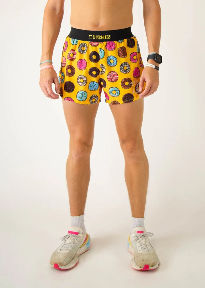 Load image into Gallery viewer, Men&#39;s Salty Donuts 4&quot; Half Split Shorts
