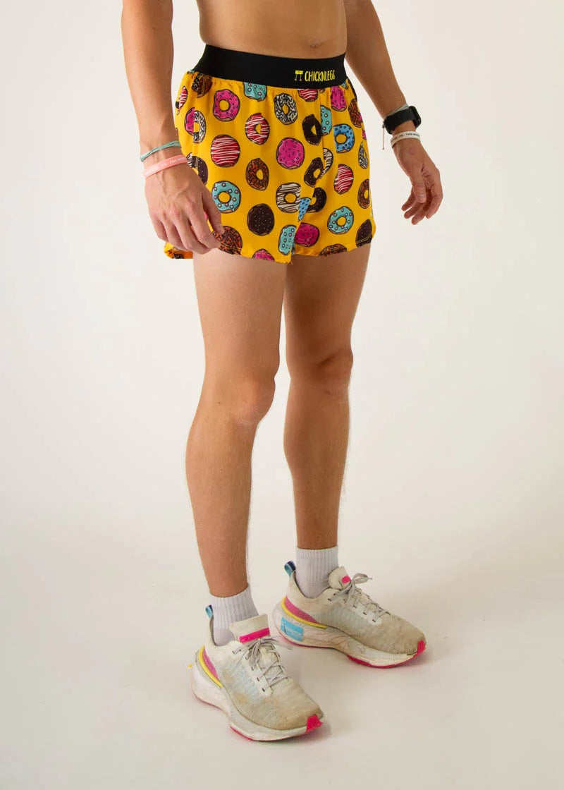 Load image into Gallery viewer, Men&#39;s Salty Donuts 4&quot; Half Split Shorts

