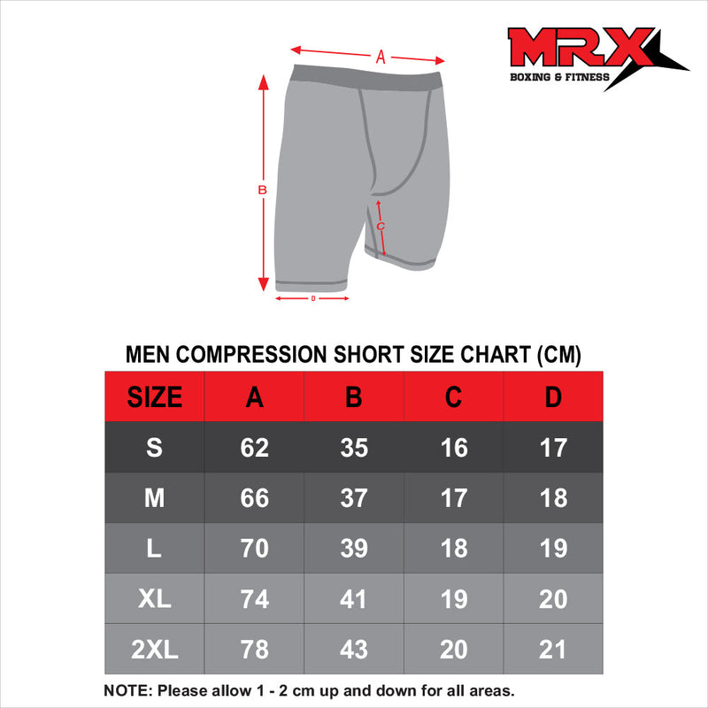 Load image into Gallery viewer, MRX Men’s Compression Shorts Running  Gym Sports Fitness Active Wear
