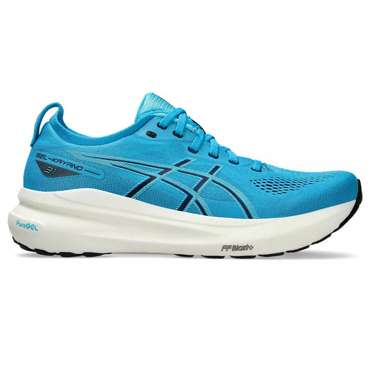Men's Asics GEL-Kayano 31, Digital Aqua/Bright Cyan, 7 D Medium - Skoutley Outdoors LLC