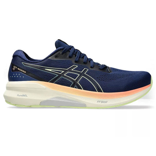 Men's Asics GT-4000 4, Blue Expanse/Cool Matcha, 10 D Medium - Skoutley Outdoors LLC