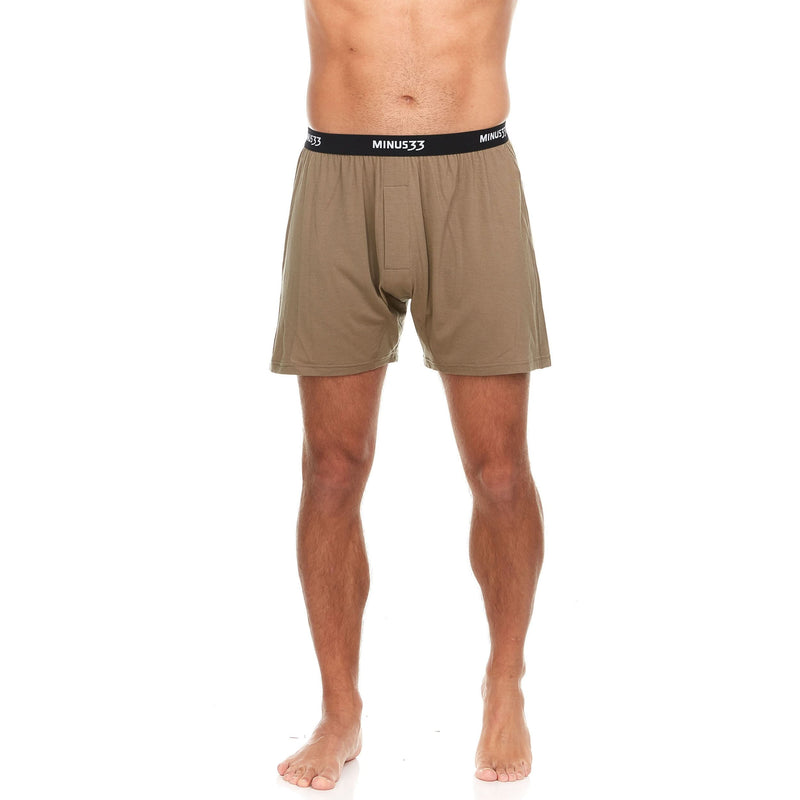 Load image into Gallery viewer, Microweight Men's Wool Boxer Shorts - Woolverino
