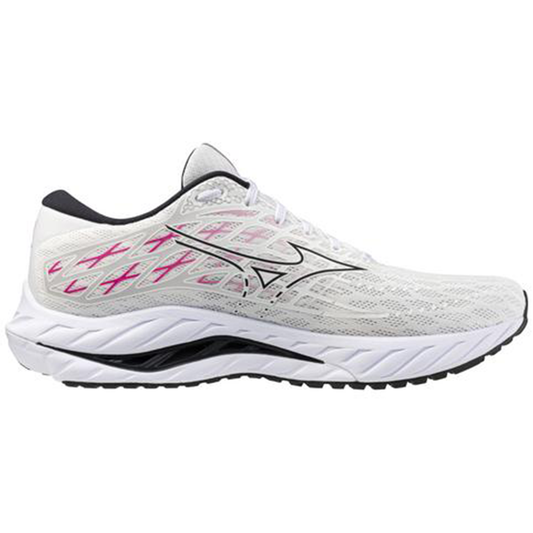 Men's Mizuno Wave Inspire 20, White/Black, 12.5 D Medium - Skoutley Outdoors LLC