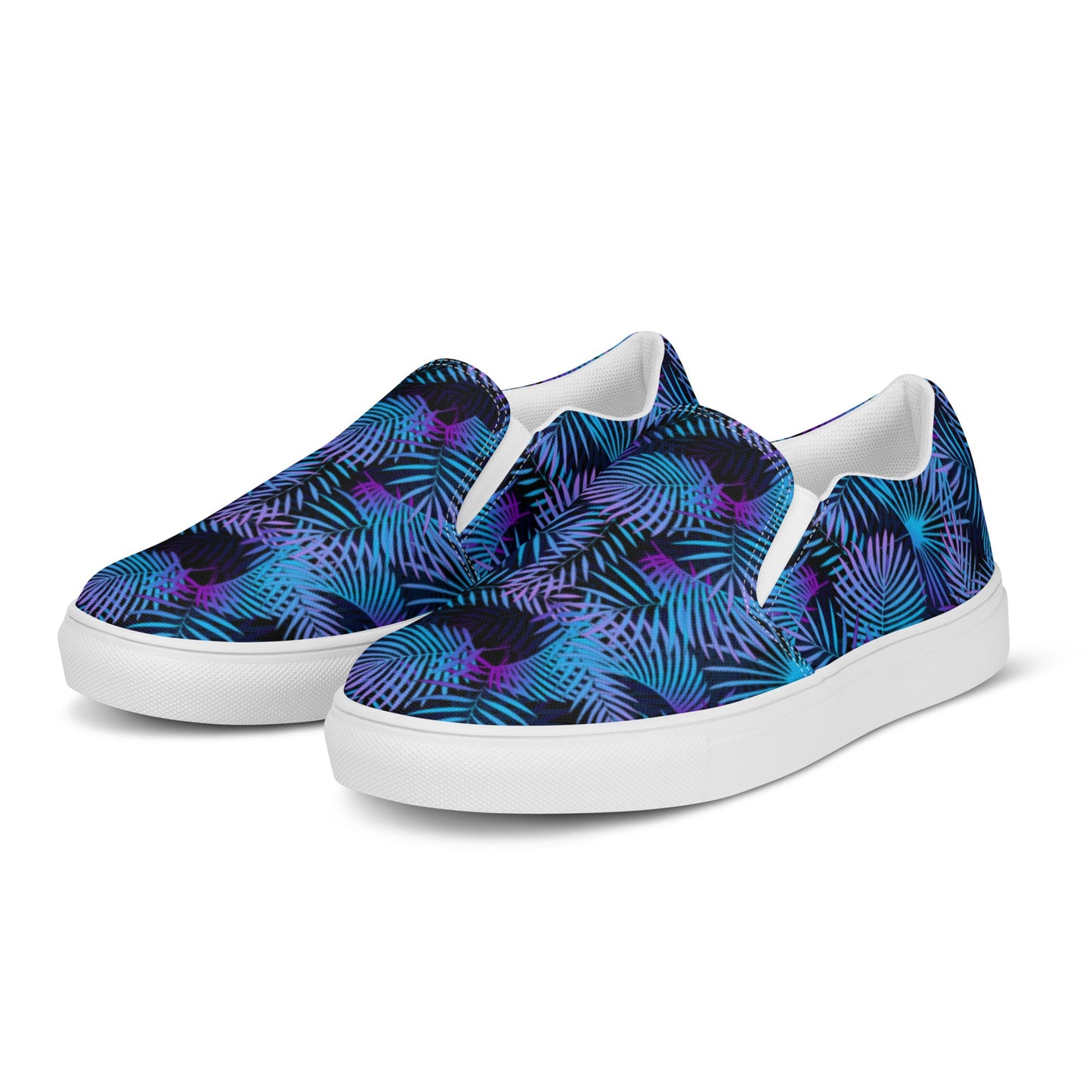 Rad Palm The Night Life Men’s Slip On Canvas Shoes