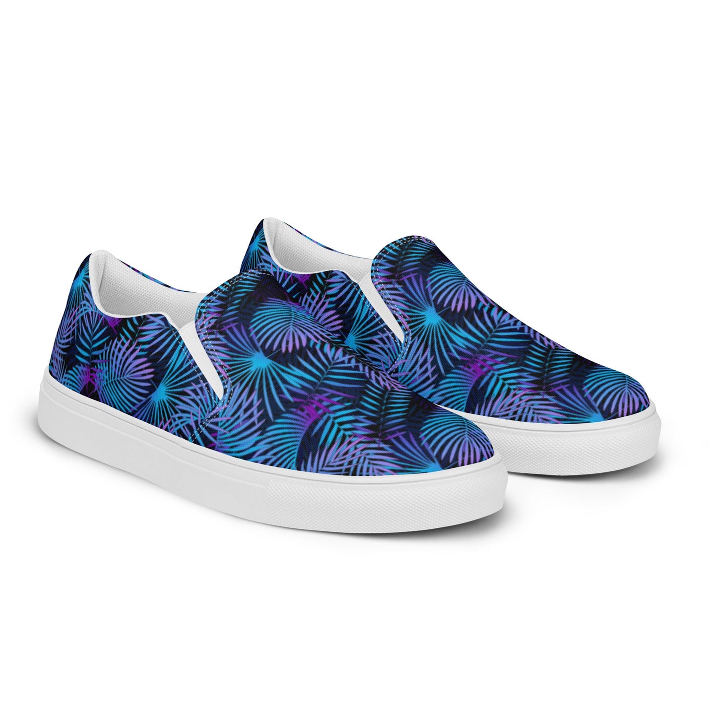 Rad Palm The Night Life Men’s Slip On Canvas Shoes