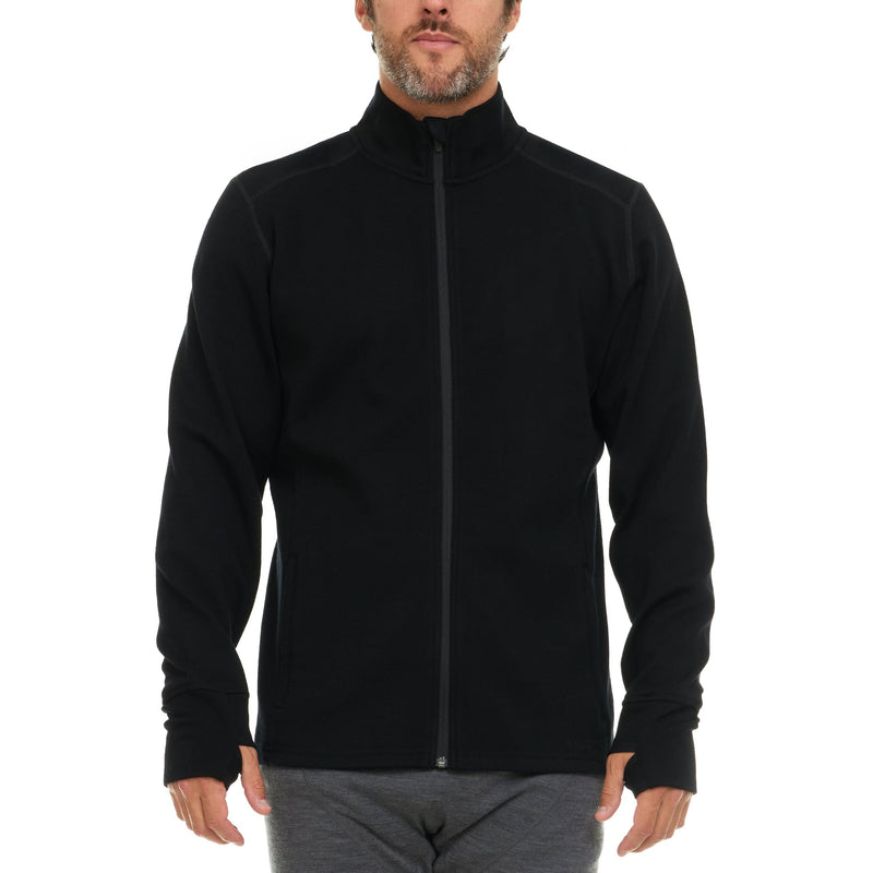 Load image into Gallery viewer, Heavyweight Men's Wool Full Zip Sweater - 100% Merino Wool
