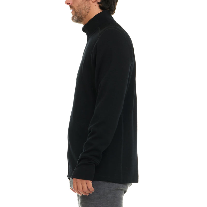 Load image into Gallery viewer, Heavyweight Men's Wool Full Zip Sweater - 100% Merino Wool
