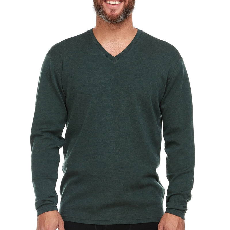 Load image into Gallery viewer, Men's Midweight Merino Wool V-Neck Sweater | 100% Merino Wool
