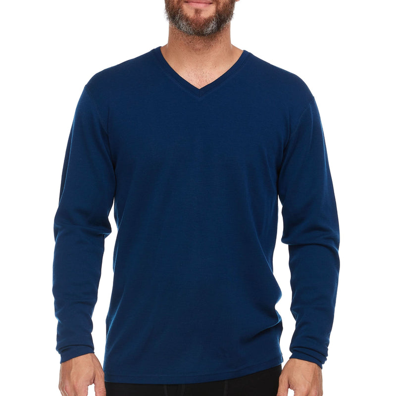 Load image into Gallery viewer, Men's Midweight Merino Wool V-Neck Sweater | 100% Merino Wool
