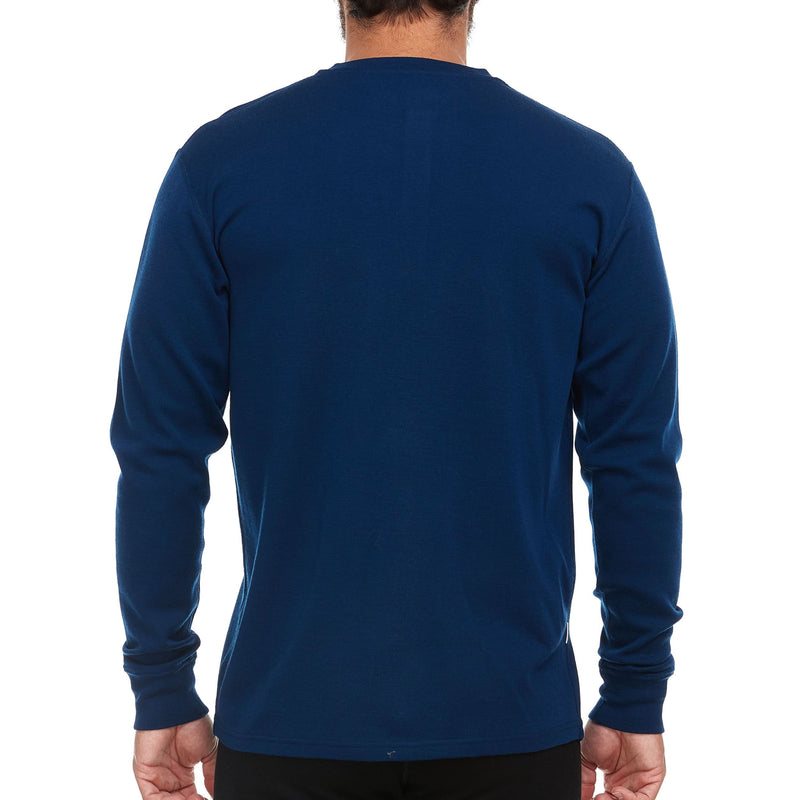 Load image into Gallery viewer, Men's Midweight Merino Wool Henley | 100% Merino Wool

