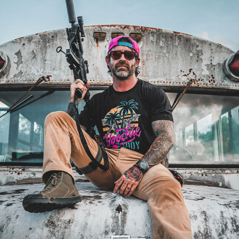 Load image into Gallery viewer, Hoochie Daddy Sunset Men&#39;s T-Shirt
