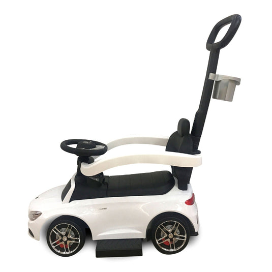 Mercedes 3 in 1 Push Car with Removable Stroller Bar - Open Box