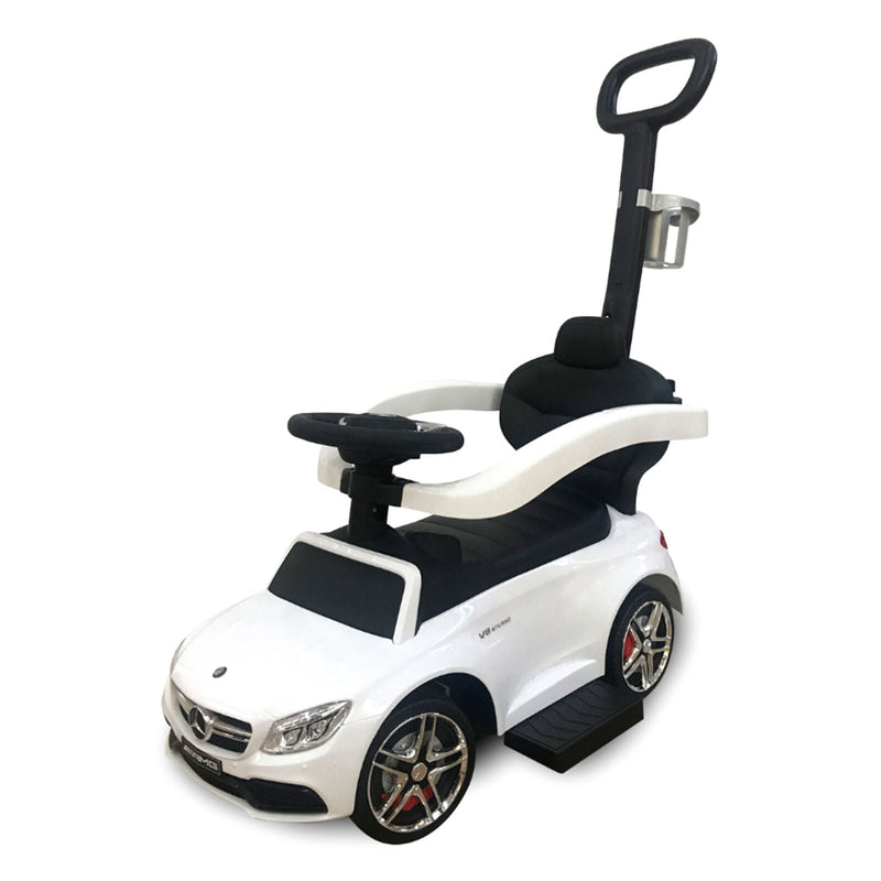 Load image into Gallery viewer, Mercedes 3 in 1 Push Car with Removable Stroller Bar - Open Box
