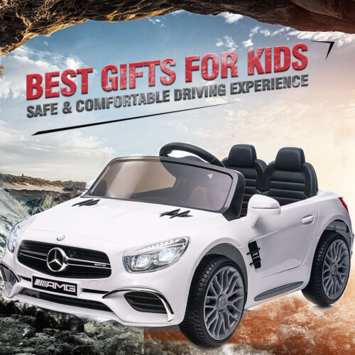 Load image into Gallery viewer, Mercedes-Benz 12V Electric Kids Ride-On Car - Battery Powered Toy Vehicle
