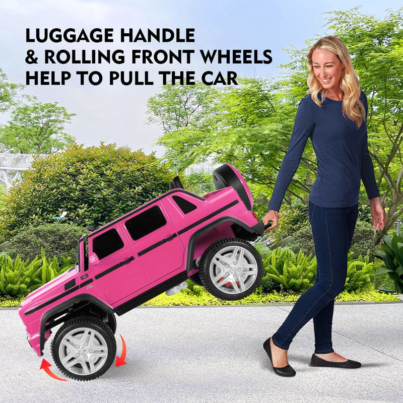 Load image into Gallery viewer, Mercedes-Benz Electric Ride On Car for Kids - 3 Speeds, LED Lights, Bluetooth, and Remote Control
