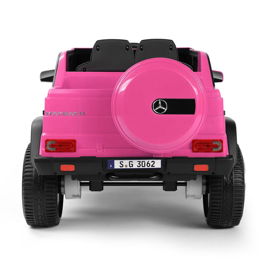 Mercedes-Benz Electric Ride On Car for Kids - 3 Speeds, LED Lights, Bluetooth, and Remote Control