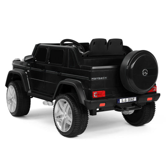 Mercedes-Benz Electric Ride-On Car for Kids with Lights, Music, and Remote Control - 12V