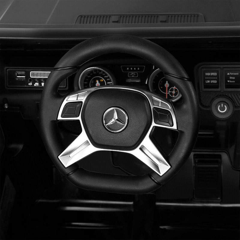Load image into Gallery viewer, Mercedes-Benz Kids Ride-On Car with 3 Speeds, LED Lights, Music, and Remote Control - 12V Battery Powered
