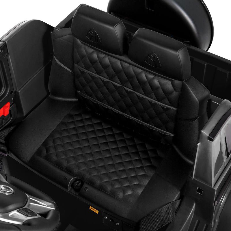 Load image into Gallery viewer, Mercedes-Benz Electric Ride-On Car for Kids with 3 Speeds, LED Lights, and Remote Control - Black
