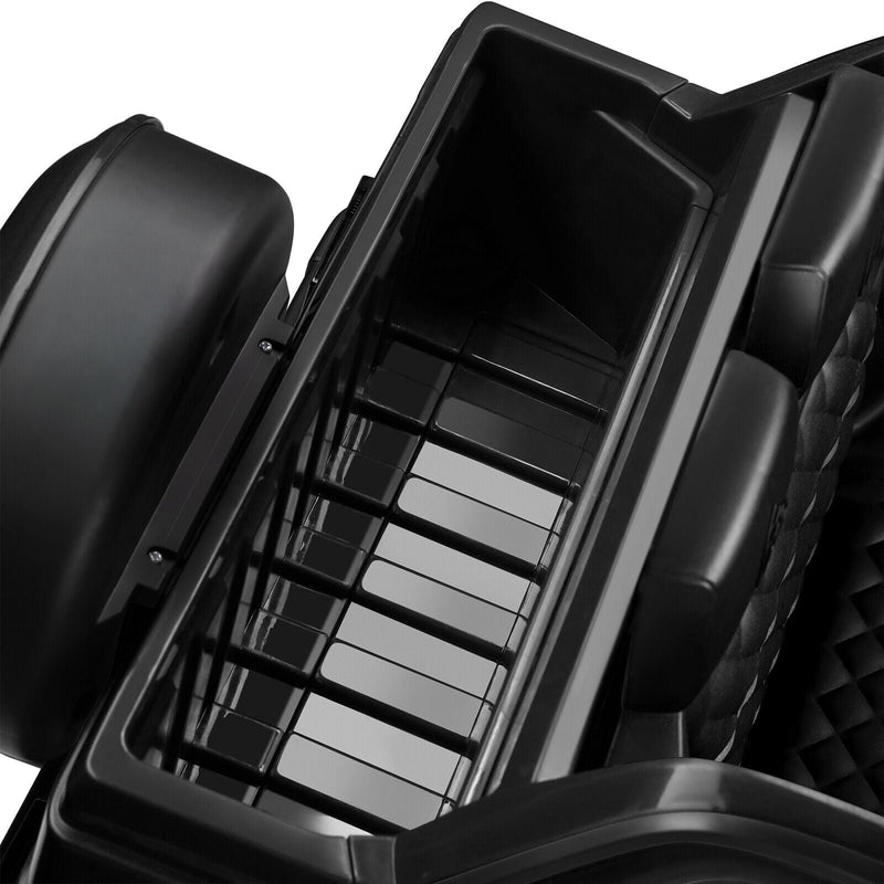 Load image into Gallery viewer, Mercedes-Benz Electric Ride-On Car for Kids with 3 Speeds, LED Lights, and Remote Control - Black
