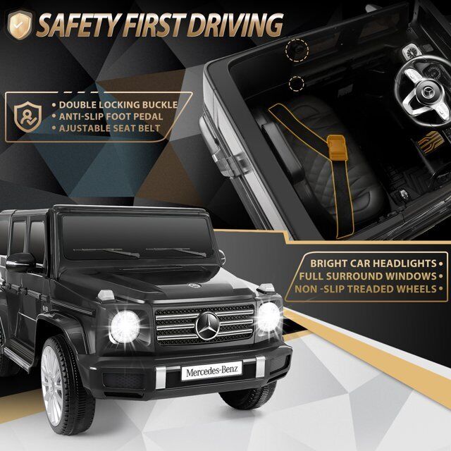 Load image into Gallery viewer, Mercedes-Benz G500 12V Electric Ride-On Car for Kids - Officially Licensed Motorized Toy
