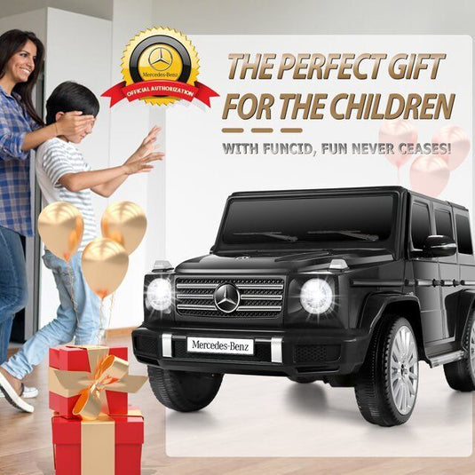 Mercedes-Benz G500 12V Electric Ride-On Car for Kids - Officially Licensed Motorized Toy