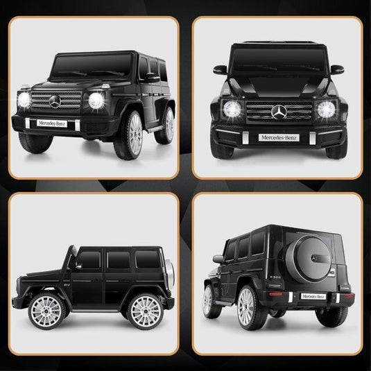 12V Licensed Mercedes-Benz G500 Electric Ride-On Car for Kids with Remote Control