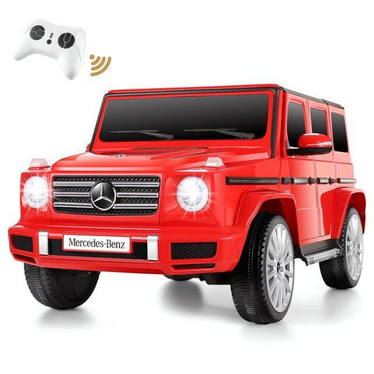 12V Licensed Mercedes-Benz G500 Electric Ride-On Car for Kids with Remote Control