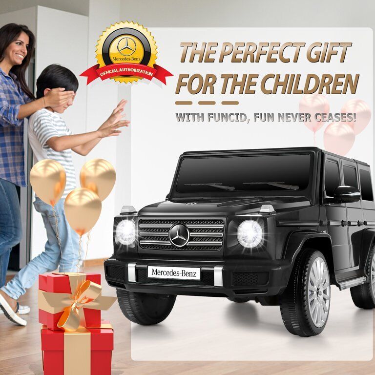 Load image into Gallery viewer, Licensed Mercedes Benz G500 4WD Electric Ride-On Car for Kids with Remote Control and MP3 Player
