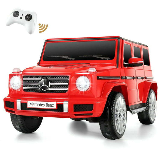 Licensed Mercedes Benz G500 4WD Electric Ride-On Car for Kids with Remote Control and MP3 Player