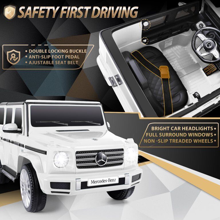 Load image into Gallery viewer, Licensed Mercedes Benz G500 4WD Electric Ride-On Car for Kids with Remote Control and MP3 Player
