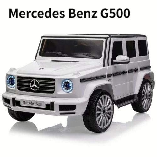 Load image into Gallery viewer, Mercedes-Benz G500 Licensed Electric Kids Ride-On Car with Remote Control and LED Lights - 12V
