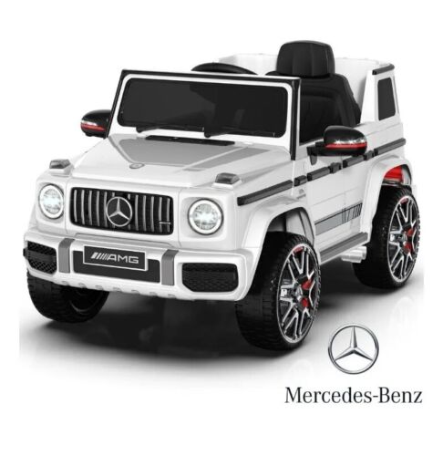 Load image into Gallery viewer, Mercedes-Benz G63 Licensed Ride-On Car with Remote Control and LED Headlights - 12V Power for Endless Fun!
