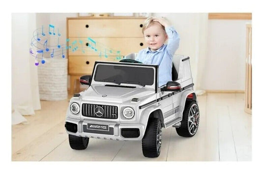 Mercedes-Benz G63 Licensed Ride-On Car with Remote Control and LED Headlights - 12V Power for Endless Fun!