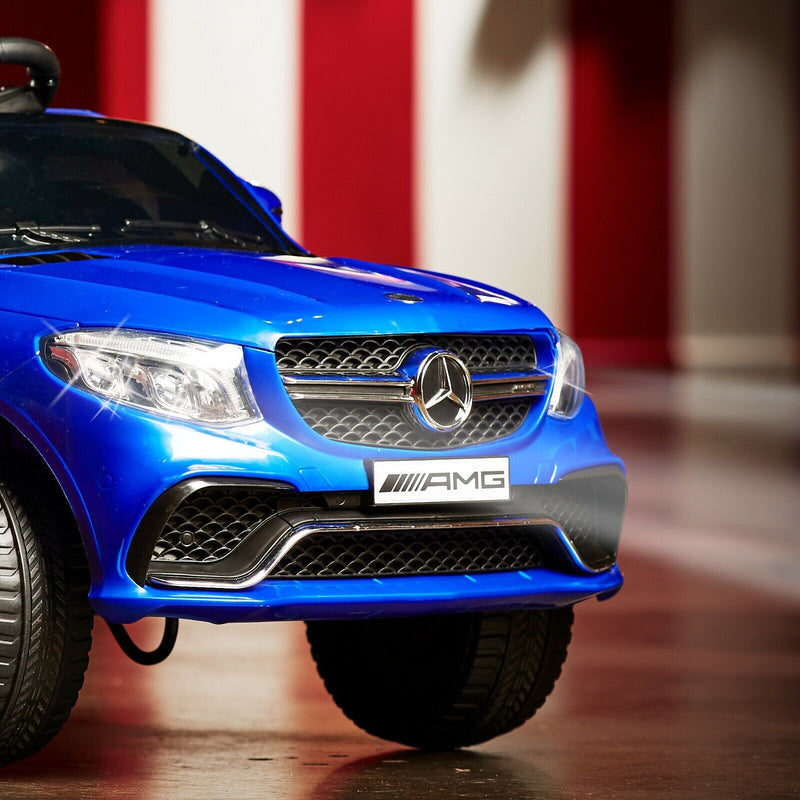 Load image into Gallery viewer, Mercedes-Benz GLE63s Kids Ride On Car 6V in Blue - Premium Toy Vehicle for Young Drivers

