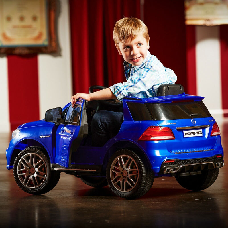 Load image into Gallery viewer, Mercedes-Benz GLE63s Kids Ride On Car 6V in Blue - Premium Toy Vehicle for Young Drivers
