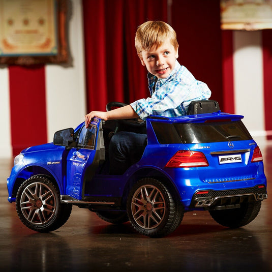 Mercedes-Benz GLE63s Kids Ride On Car 6V in Blue - Premium Toy Vehicle for Young Drivers