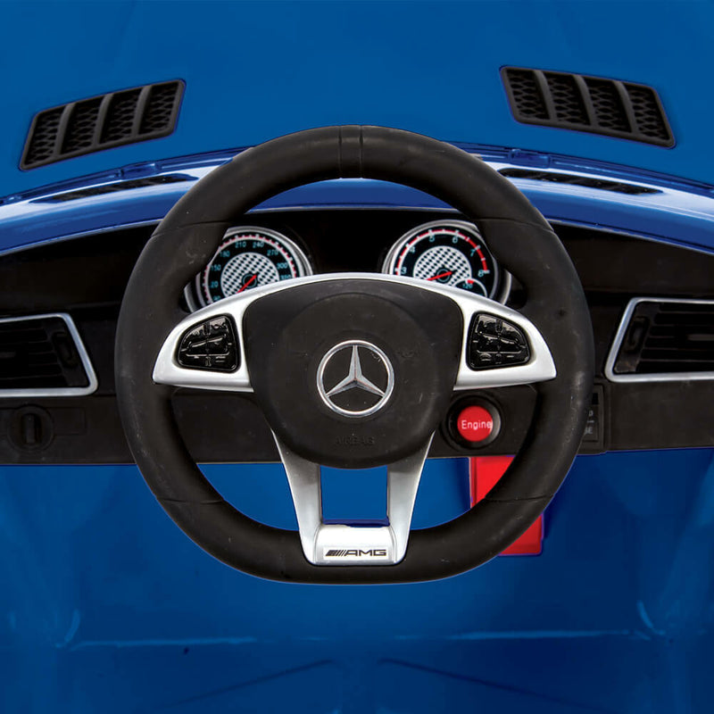 Load image into Gallery viewer, Mercedes-Benz GLE63s Kids Ride On Car 6V in Blue - Premium Toy Vehicle for Young Drivers
