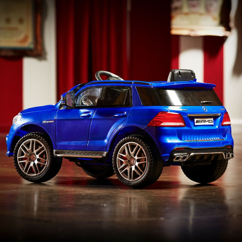 Load image into Gallery viewer, Mercedes-Benz GLE63s Kids Ride On Car 6V in Blue - Premium Toy Vehicle for Young Drivers
