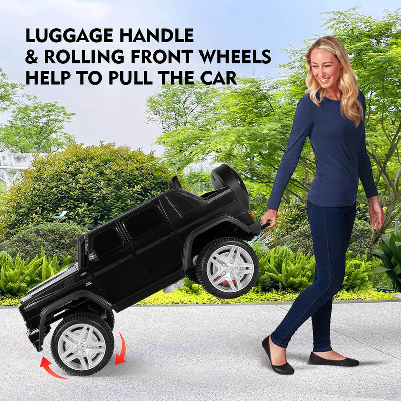 Load image into Gallery viewer, Mercedes-Benz Kids Ride-On Car with 3 Speeds, LED Lights, Music, and Remote Control - 12V Battery Powered
