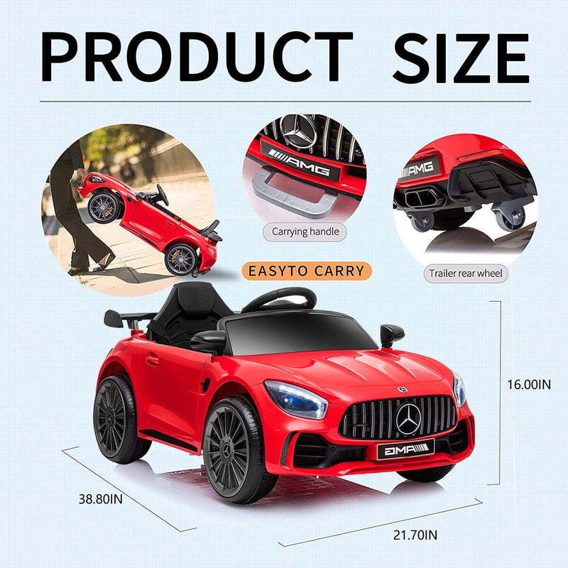 Load image into Gallery viewer, Mercedes Benz Licensed 12V Kids Ride on Car with MP3 Player - Motorized Vehicle for Endless Fun!
