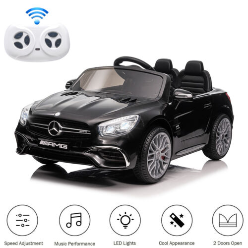 Mercedes-Benz Licensed 2 Seater Electric Ride-On Car with Remote Control for Kids